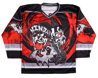 Twiztid MAD SEASON Album Cover Sublimated Hockey Jersey Men's Size