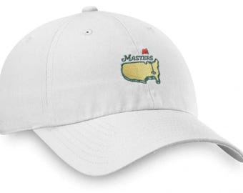 2026 Masters Tournament White Cotton Hat Cap Augusta National Golf Club