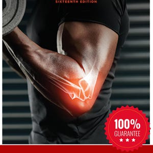 May include: The cover of "Principles of Anatomy & Physiology, Sixteenth Edition" by Gerard J. Tortora and Bryan H. Derrickson. The image features a person's arm with highlighted anatomy and a red "100% Guarantee" badge.