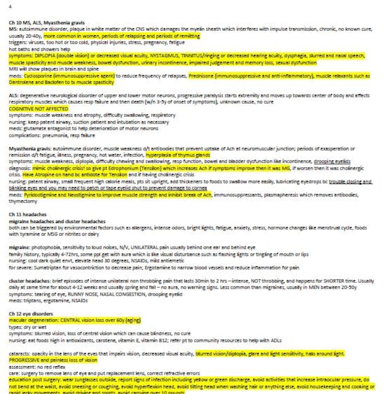 Med Surg ATI CMS Complete Review Study Guide Achieve Level 2 or Higher ...