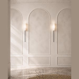 Arched MDF Wall Panel Kit – Architectural Wainscoting Trim – Pre-Cut Wall Molding