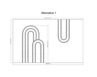 Custom Arched Wall Molding for Karen– Made-to-Measure MDF Panel Kit – Modern Minimal Accent Wall