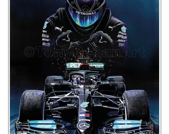 直筆サイン入り写真 ルイス・ハミルトン メルセデスAMG F1 SA鑑定済 直筆サイン入り写真 ルイス・ハミルトン メルセデスAMG F1 SA