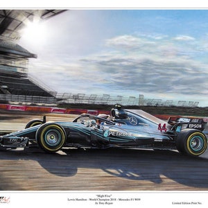Il cinque: Lewis Hamilton Campione del mondo 2018F1 Mercedes AMG Petronas W09
