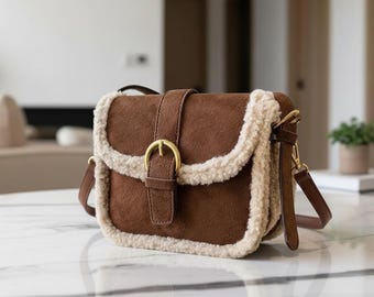 Piccola borsa a tracolla, portafoglio per telefono, stile vintage, borsa a tracolla in pelle, accessorio da viaggio compatto, da portare tutti i giorni, design pratico