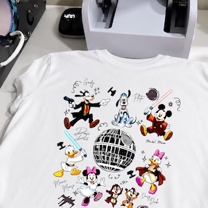 Vintage Disney Characters Shirt png, Mickey Minnie Goofy Pluto Retro Tee, Magical Cartoon Friends Graphic png, Disney Inspired Gift png