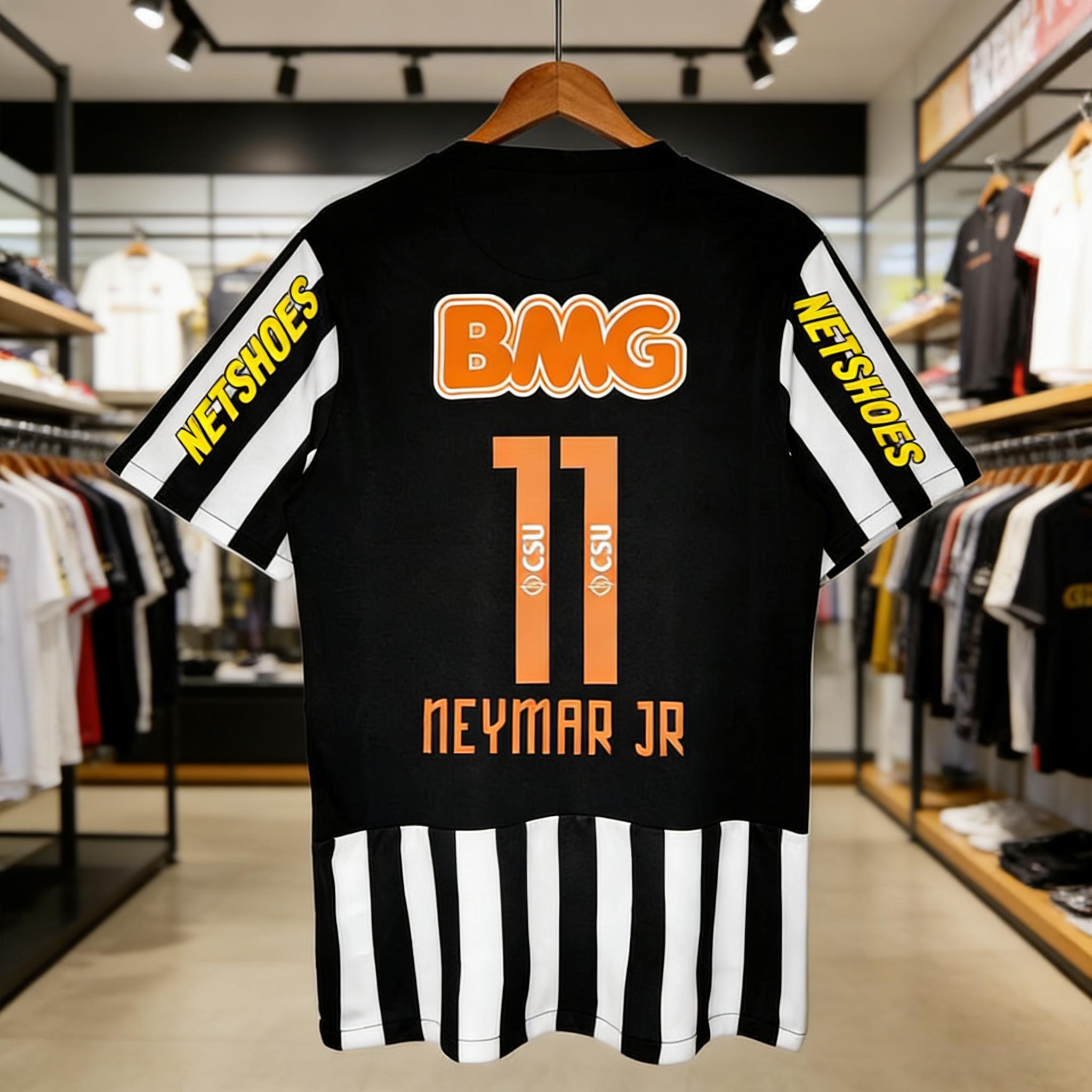 Neymar Jr Santos #11 2011 Retro Jersey, Adult Tops & Kids Set - Etsy