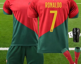 CR7にインスパイアされたサッカージャージ – GOATフットボールシャツ