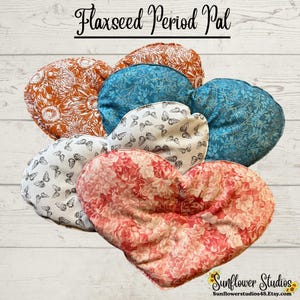 Period Pal Flaxseed Therapy Bag, Hot/Cold, Reusable, Natural Pain Relief, Microwavable