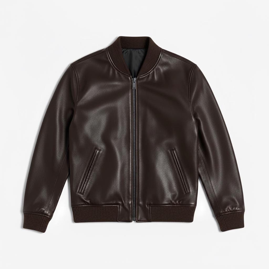 Vintage Gucci Leather Jacket - Etsy Finland