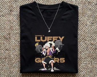 Anime Tshirt Affe D lgay5 Anime Gym Shirt l T-Shirt für Anime-Liebhaber l Otaku Sammlung l Geschenk für Anime-Liebhaber