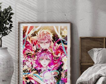 Manhwa Plakat l Villains Are Destined to Die l Yaoi Kollektion l Manhwa Kollektion l Geschenk für Manhwa-Liebhaber