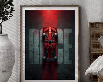 Vintage Car Poster, Oldtimer-Wandkunst, Retro-Automotive-Druck, Garagendekor, Geschenk für Autoliebhaber