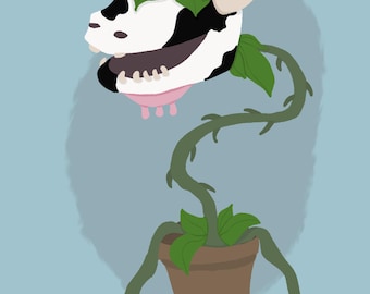 Fond d'écran Plante Vache