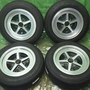 WORK Equip 01 14” Wheels Set of 4 – 6J +10 – 5x114.3 – JDM Vintage Style – Made in Japan