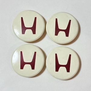 Honda Integra Type R DC2 96 Spec OEM Wheel Center Caps Set of 4 Genuine Rare JDM EK9 Civic Type R