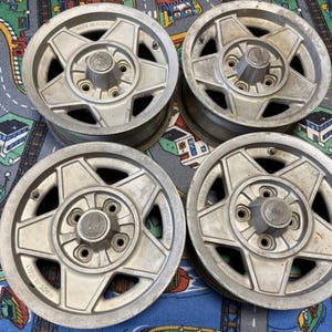 Rare CROMODORA 14” Wheels 14x6J +13 PCD114.3 4x114.3 Made in Italy Vintage JDM Set of 4