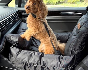 3 In 1 Travel Pet Bed And Carrier, Dog Car Seat Bed For Small Dogs, Washable Booster Pet Car Seat, Dog Travel Accessory
