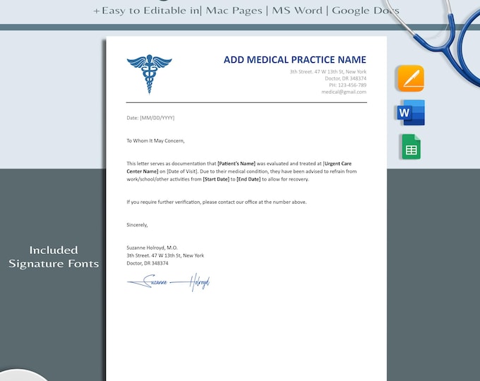Medical Notes Template