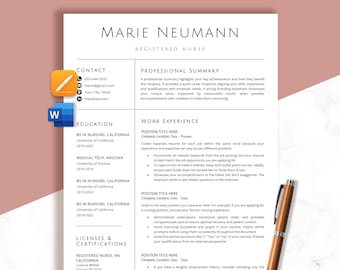CV-sjabloon voor verpleegkundigen, CV voor geregistreerde verpleegkundigen, CV voor verzorgenden (CNA), Word & Pages, CV voor pas afgestudeerde verpleegkundigen, CV-sjabloon voor geregistreerde verpleegkundigen, CV voor physician assistants (voor verpleegkundigen)