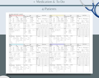Nurse Report Sheets