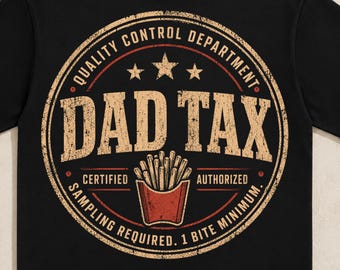 Papà Tassa PNG: Divertente papà Dipartimento Controllo Qualità Design Snack Sampling Umorismo clipart png (Download digitale)
