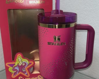 Stanley x The Barbie 70’s Superstar Quencher H2.0 Tumbler 40 Oz Dishwasher Safe