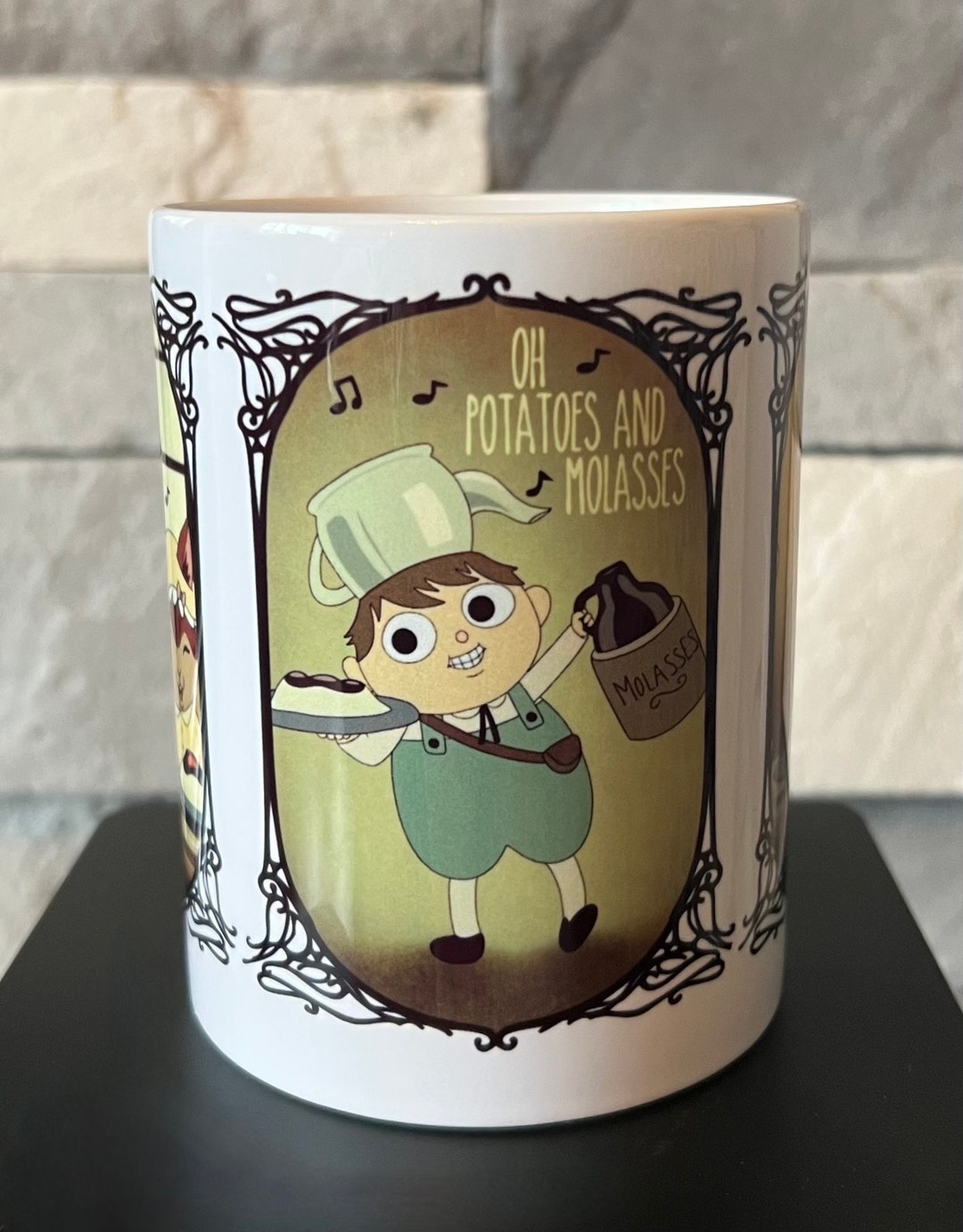 Over the Garden Wall Potatoes and Molasses, White Coffee/tea/cocoa Mug
