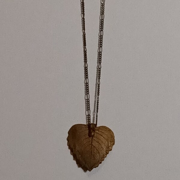 Ketting 17" lang met bladhanger