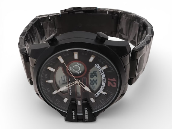 Used Diesel Black Multi-Function Sport Chronograp… - image 7