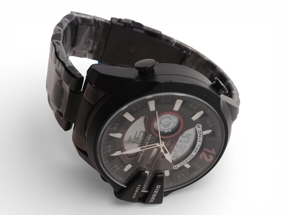 Used Diesel Black Multi-Function Sport Chronograp… - image 9
