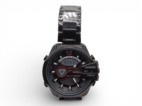 Used Diesel Black Multi-Function Sport Chronograp… - image 10