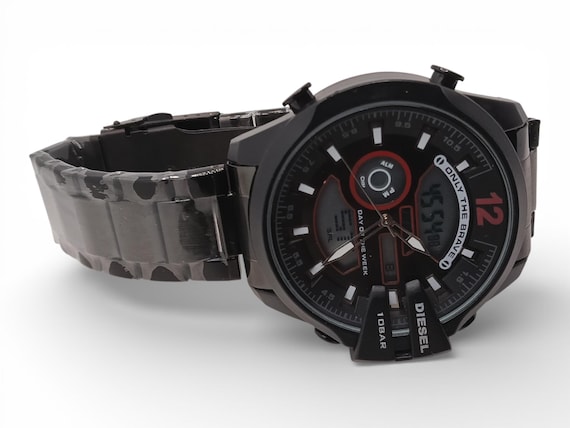 Used Diesel Black Multi-Function Sport Chronograp… - image 4