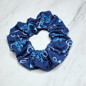 Nurse Life Fabric Scrunchie, Stethoscope Medical Print Hair Band, Gift for Nurses