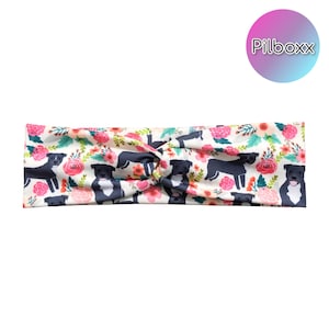 Pitbull Dog Headband for Women and Girls, Animal Headband, 3 Inch Headband, Sport Headband, Best Friend Gift for Her, Vet Tech Gift