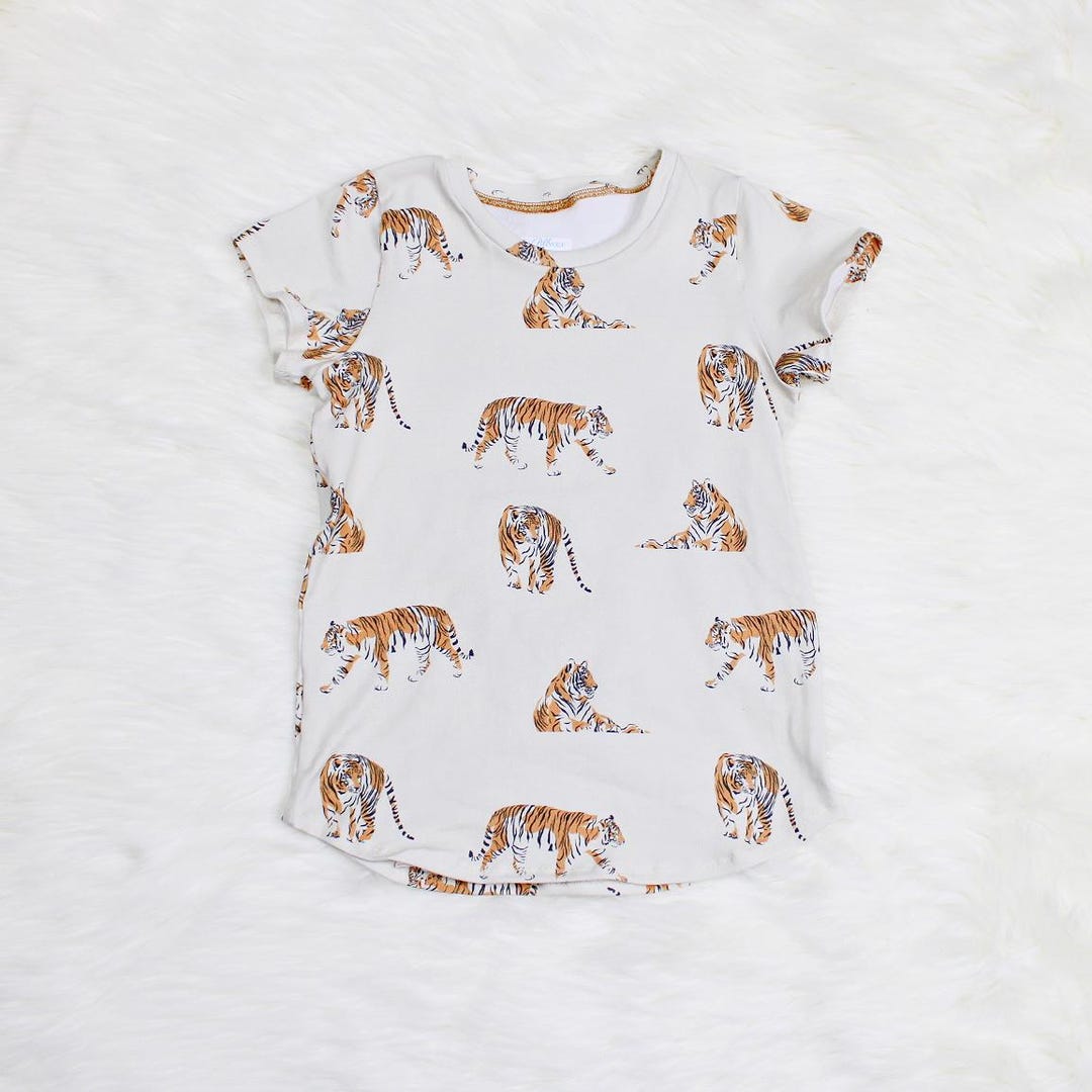 Tiger Print KIds Short Wear
