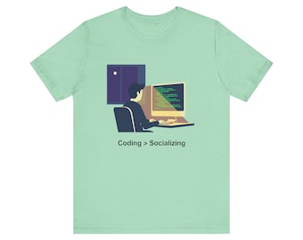 Codering > Uniseks T-shirt Socializing