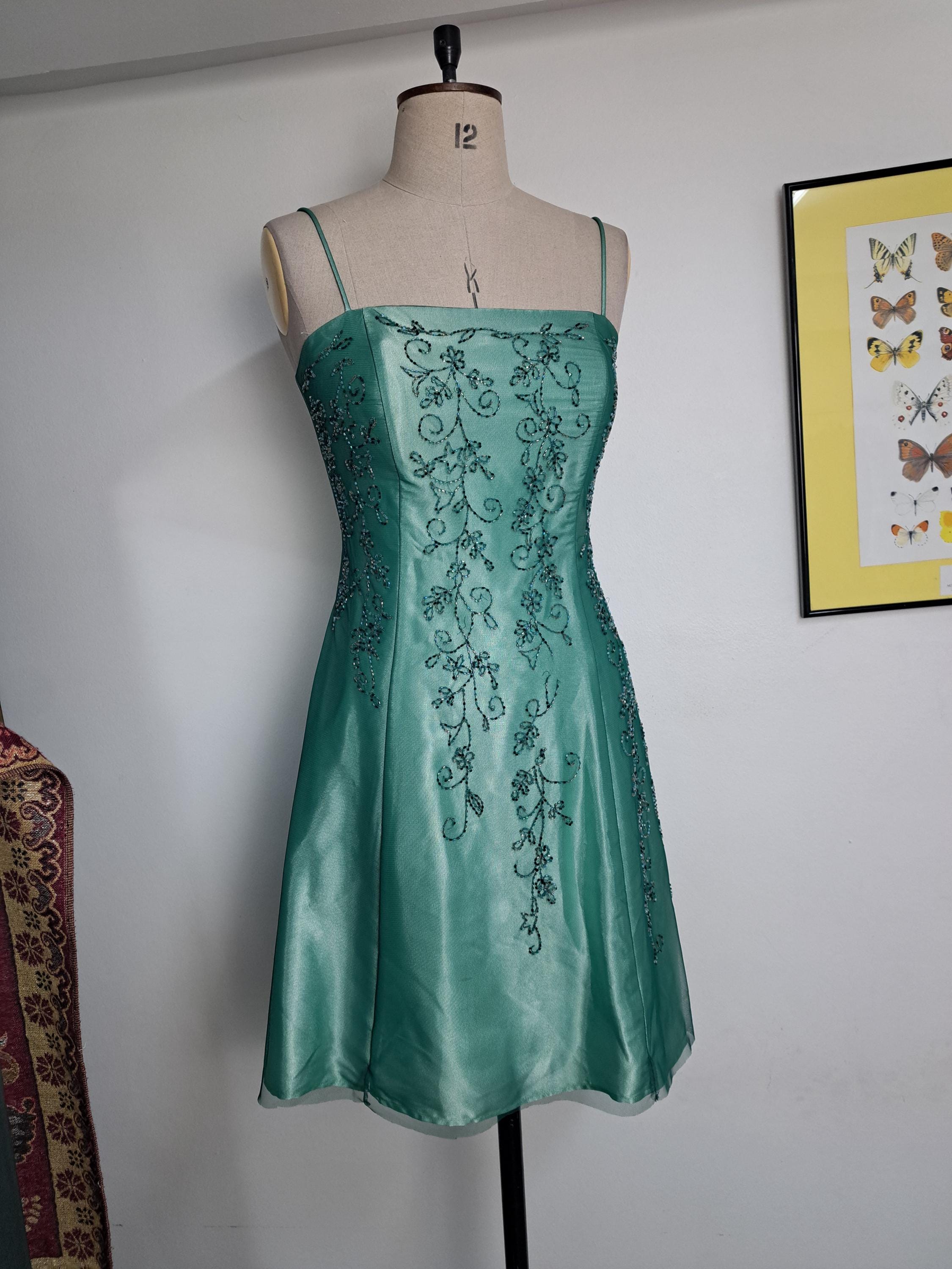90s Mini Prom Dress - Etsy