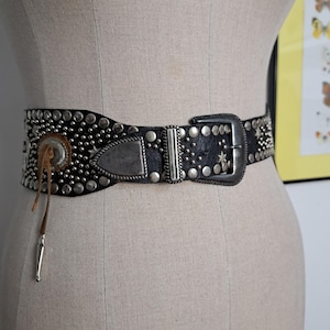 Thunderbird Concho Belt - Etsy