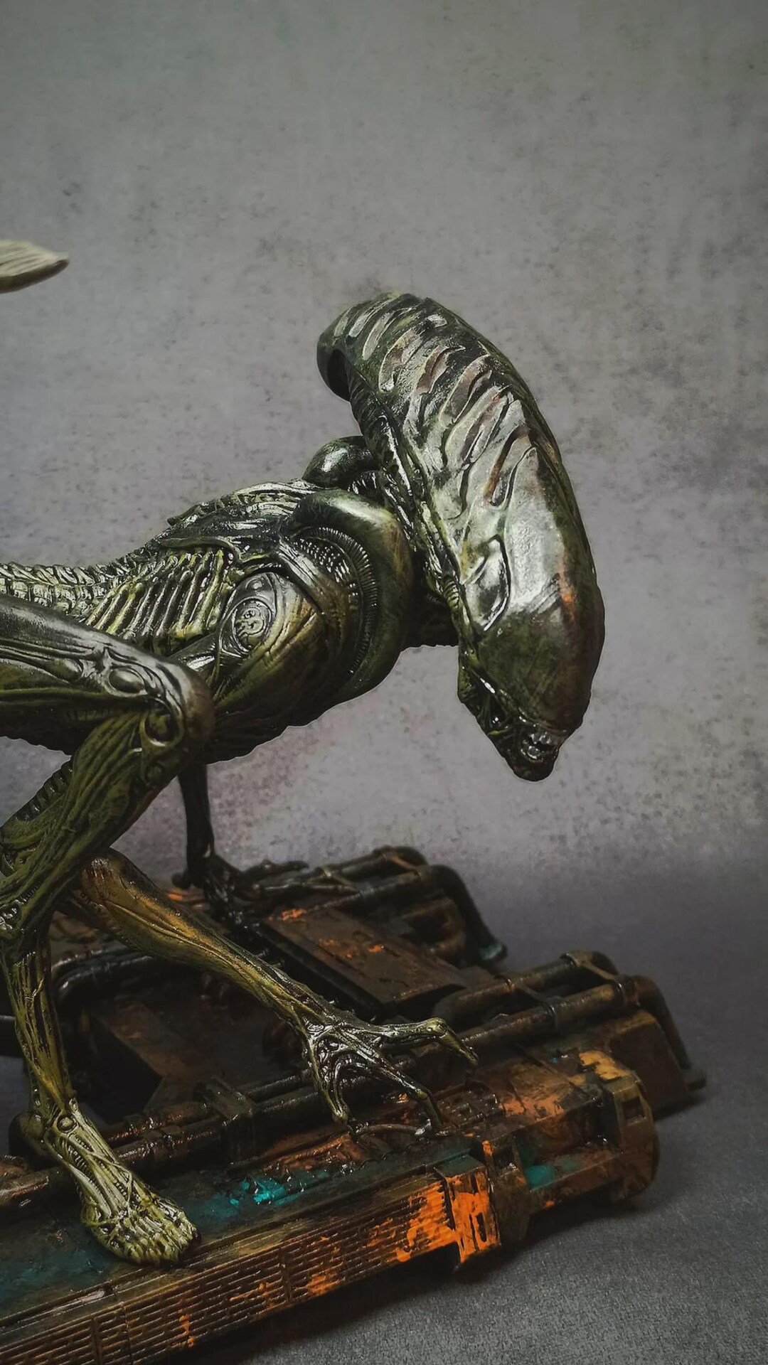 Xenomorph Figure Alien | Alien Xenomorph Statue 3D Printed | Hand ...