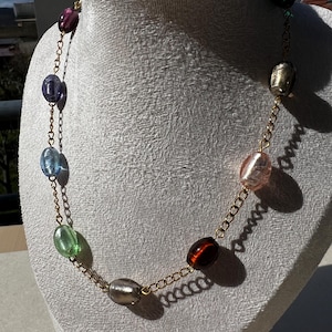 Collana Lunga in Ambra Messicana - Collane Ambra - Gioielli Ambra