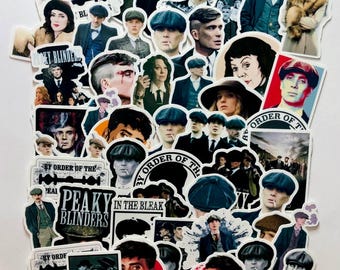 Pegatinas de Peaky Blinders (50 unidades)