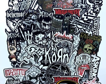 Sticker metalband