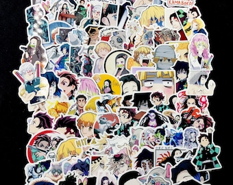 Paquete de pegatinas de Demon Slayer (50 unidades)