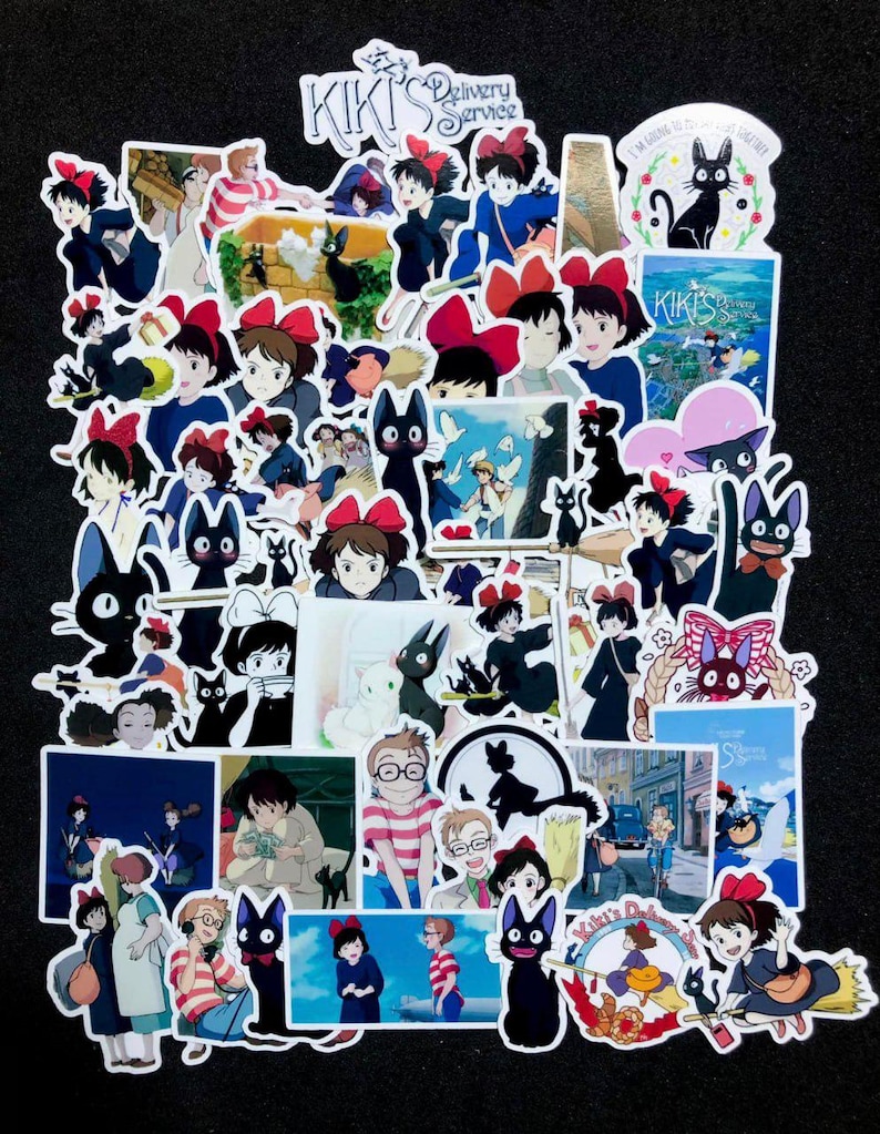 Pacchetti di adesivi dello Studio Ghibli Kiki Delivery