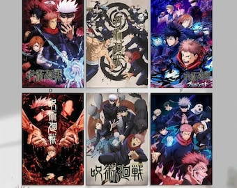 Jujutsu Kaisen Wallpaper poster 6 pieces