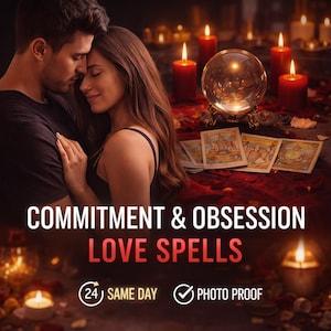 Incantesimi d'amore per impegno e ossessione: rafforza un cuore ostinato, legame relazionale profondo, legame d'amore potente, risultato rapido e intenso