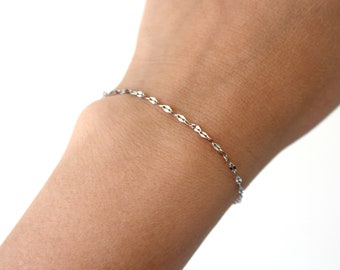 Barsly Stainless Steel Bracelets for Women Love Heart Zircon Lace-up Bangles Bracelets Jewelry