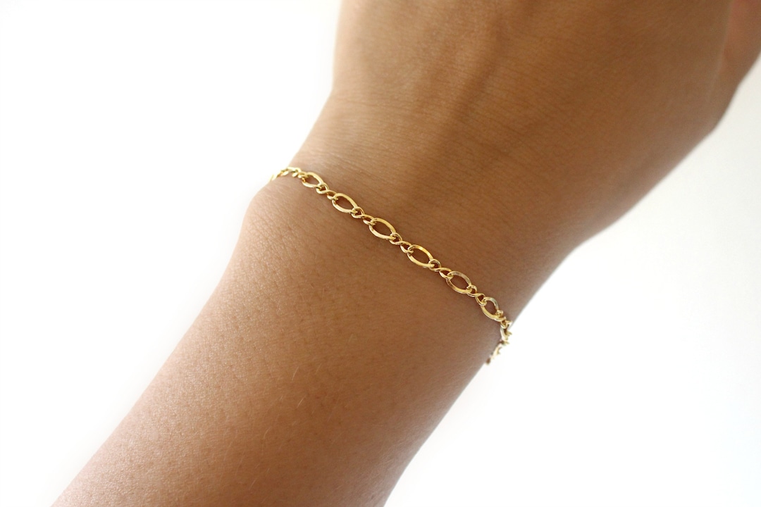 楽天市場】14kgf レディースブレスレット 14kgfブレスレット 14k