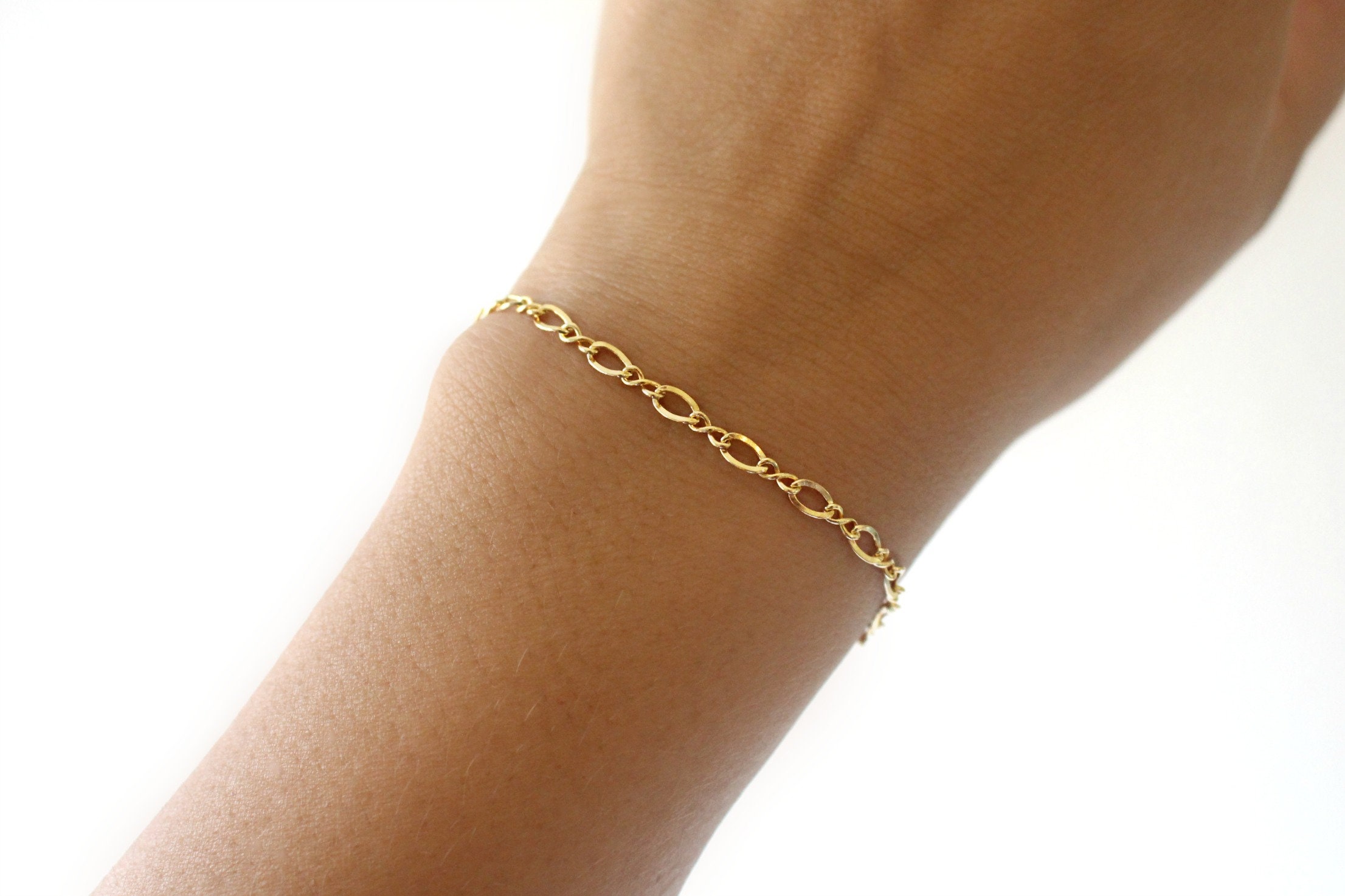 Darling Bow bracelet 14k gold filled.